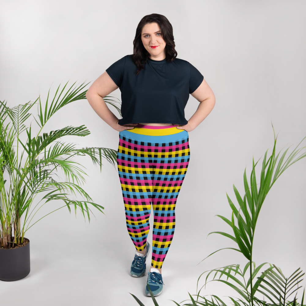 Pan Flannel Plus Size Leggings