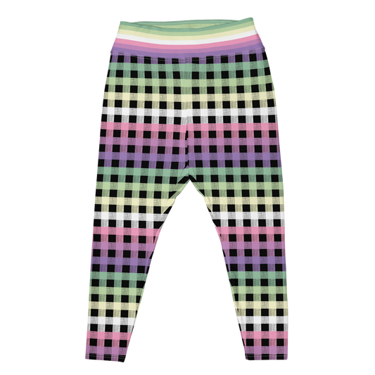 Genderfae Flannel Plus Size Leggings