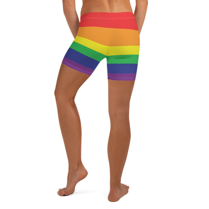 Rainbow Pride Flag Shorts