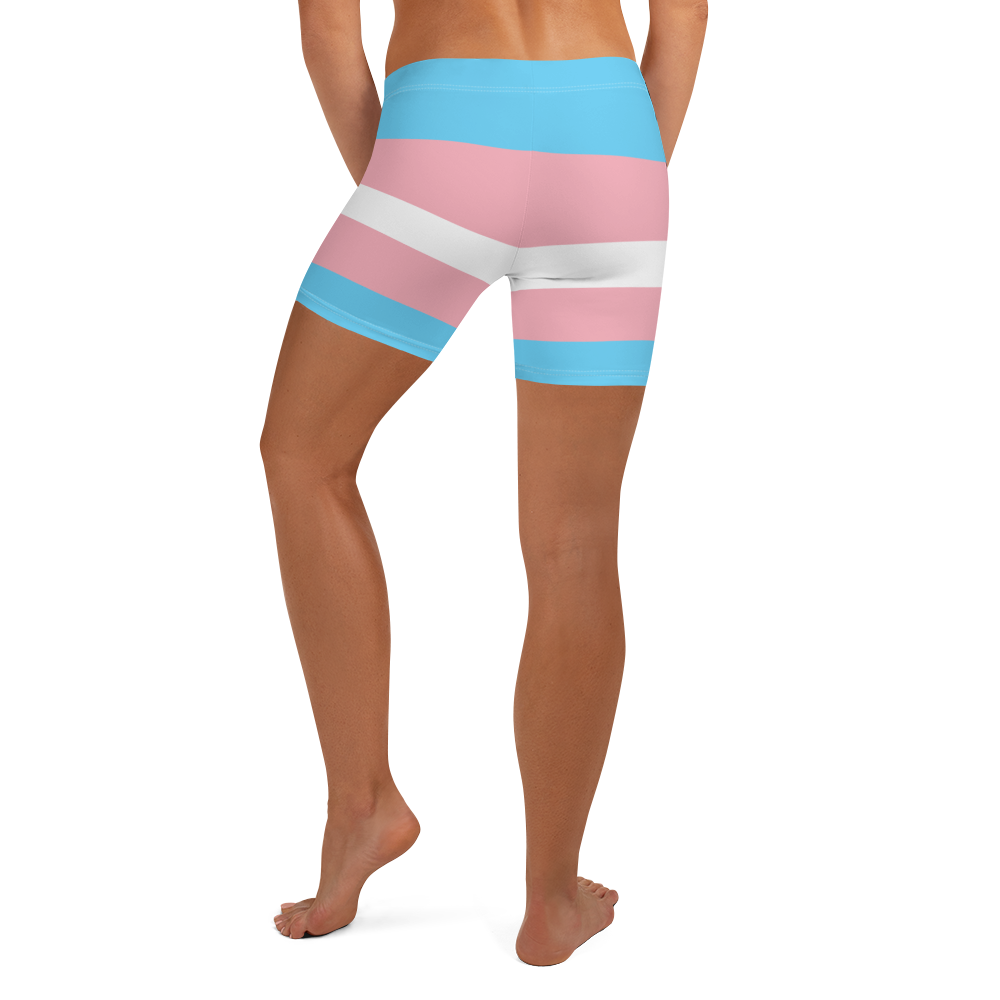 Trans Pride Flag Shorts