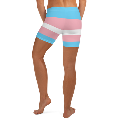 Trans Pride Flag Shorts