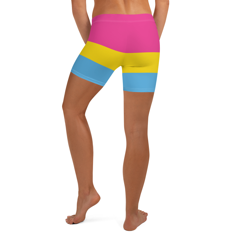 Pan Pride Flag Shorts