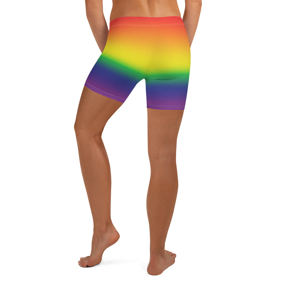 Rainbow Pride Gradient Shorts