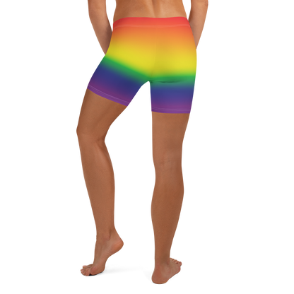 Rainbow Pride Gradient Shorts