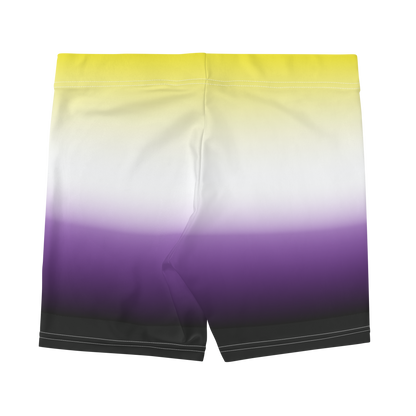 Enby Pride Gradient Shorts