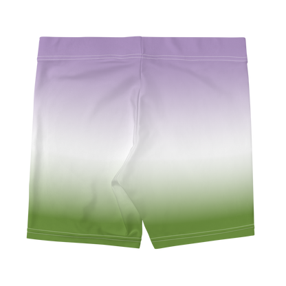 Genderqueer Pride Gradient Shorts