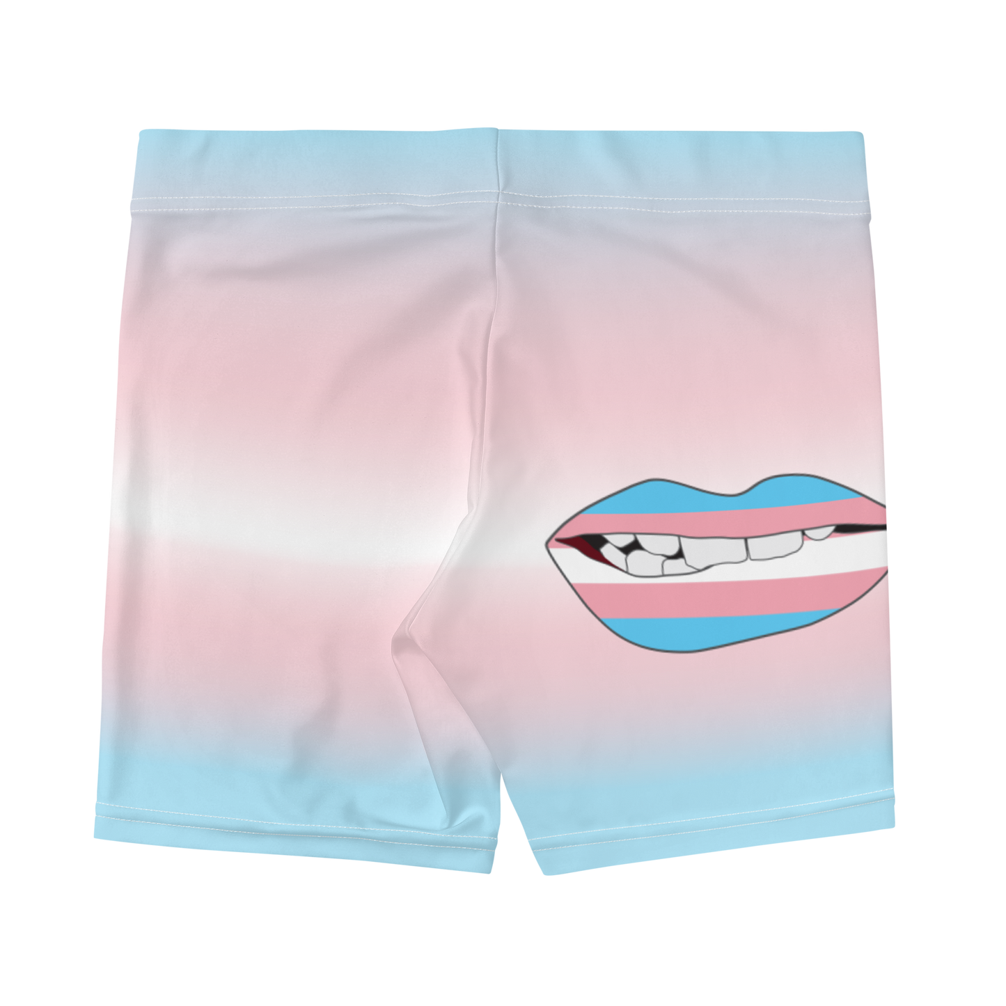 Trans Pride Biting Lips Shorts