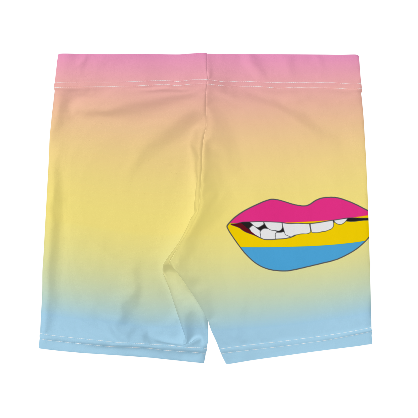 Pan Pride Biting Lips Shorts