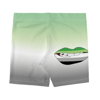 Aro Pride Biting Lips Shorts