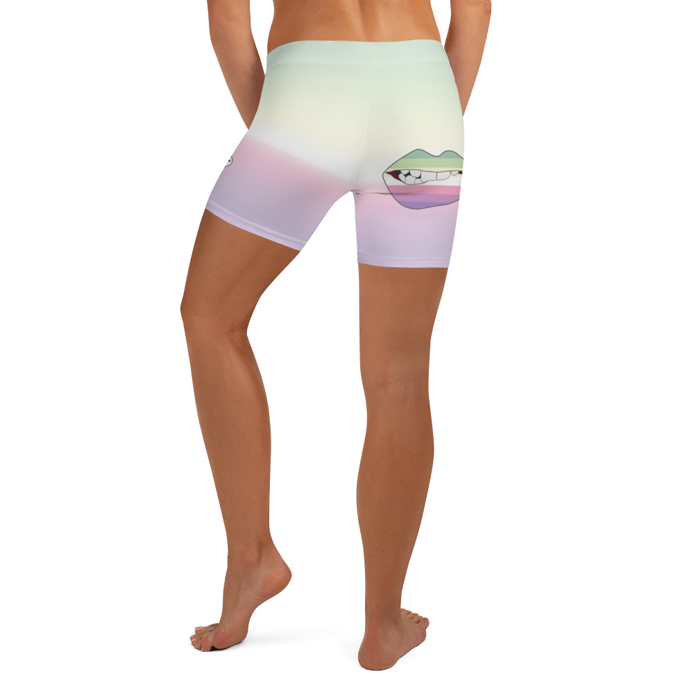 Genderfae Pride Biting Lips Shorts