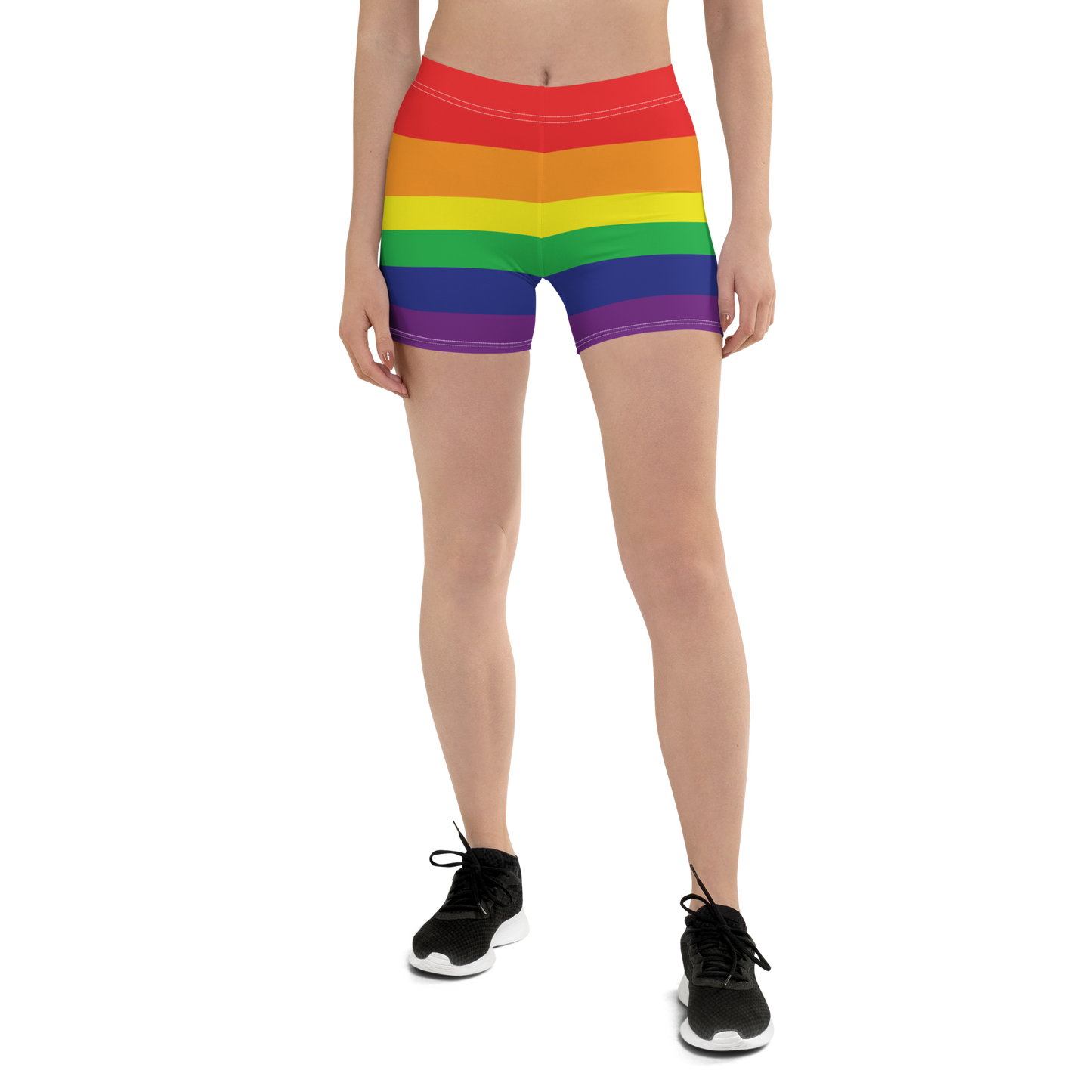 Rainbow Pride Flag Shorts