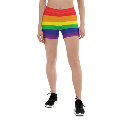 Rainbow Pride Flag Shorts