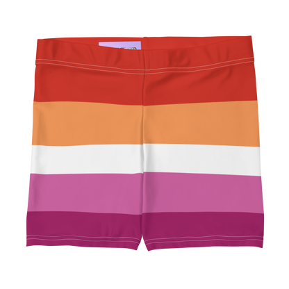 Lesbian Pride Flag Shorts