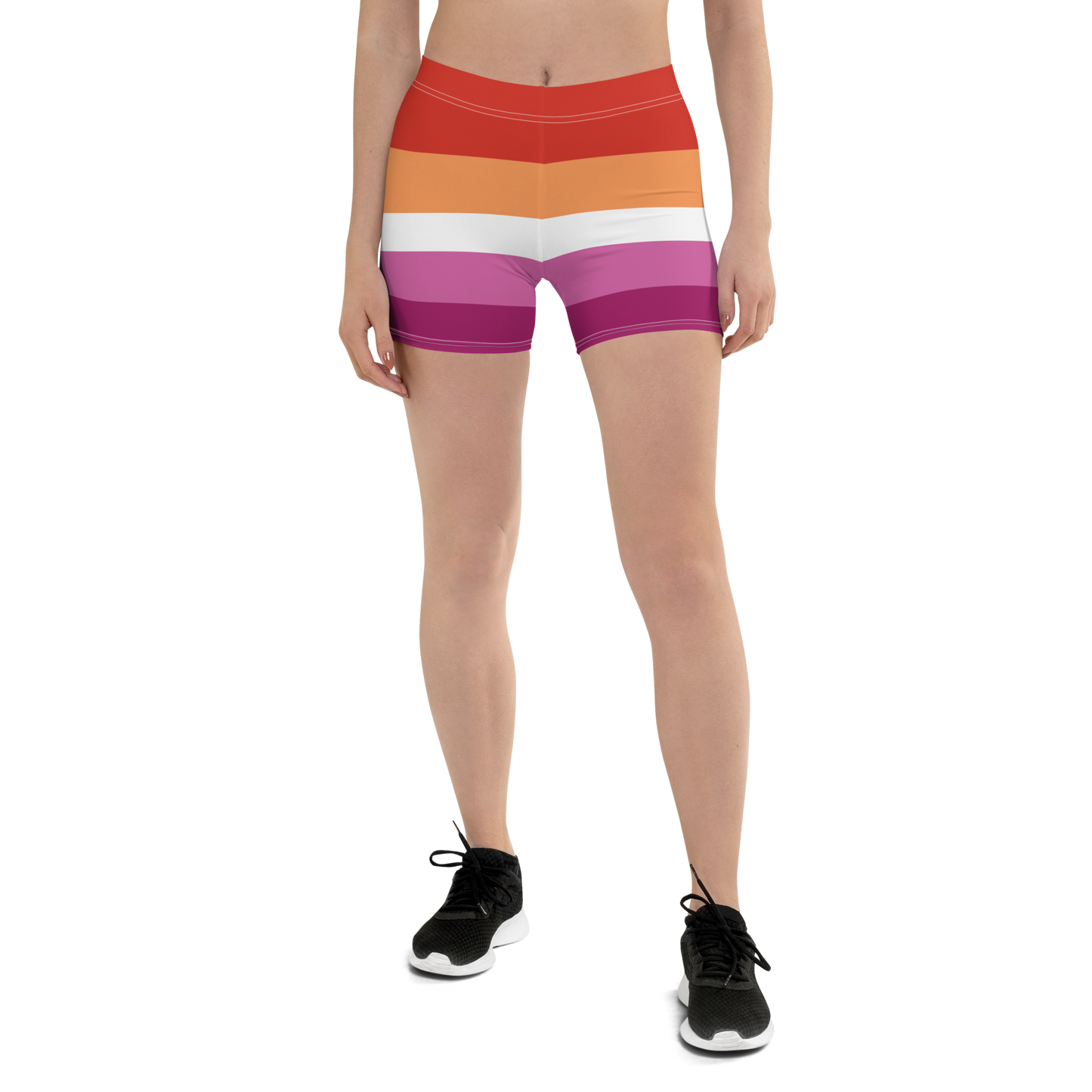 Lesbian Pride Flag Shorts