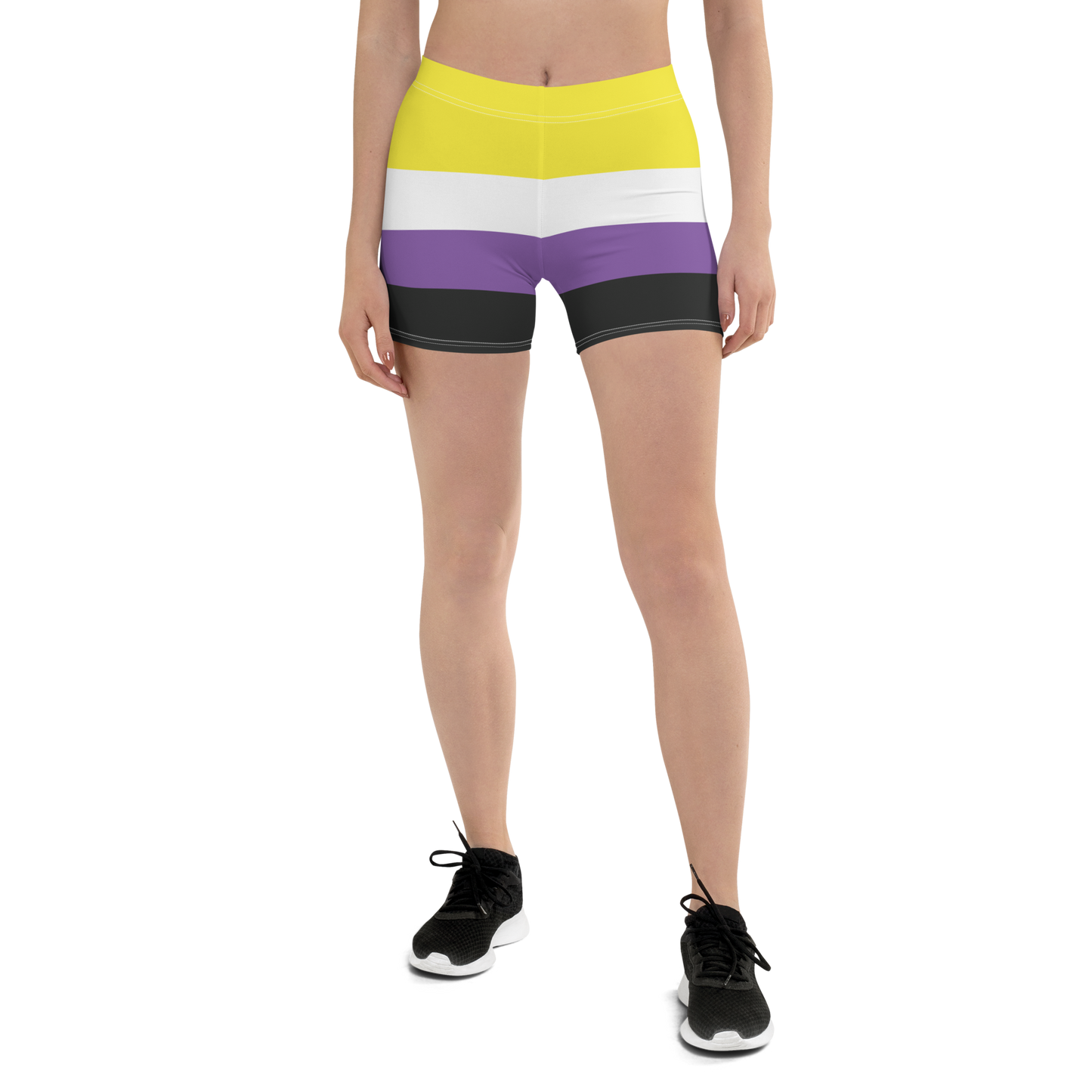 Enby Pride Flag Shorts