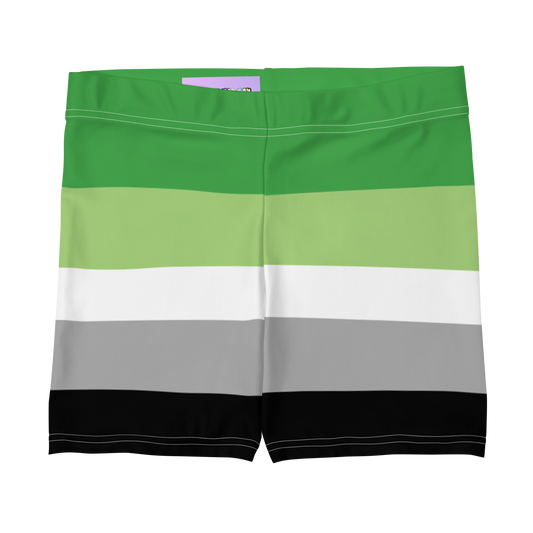 Aro Pride Flag Shorts