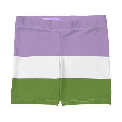 Genderqueer Pride Flag Shorts