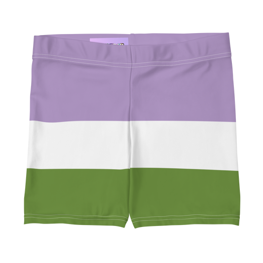 Genderqueer Pride Flag Shorts