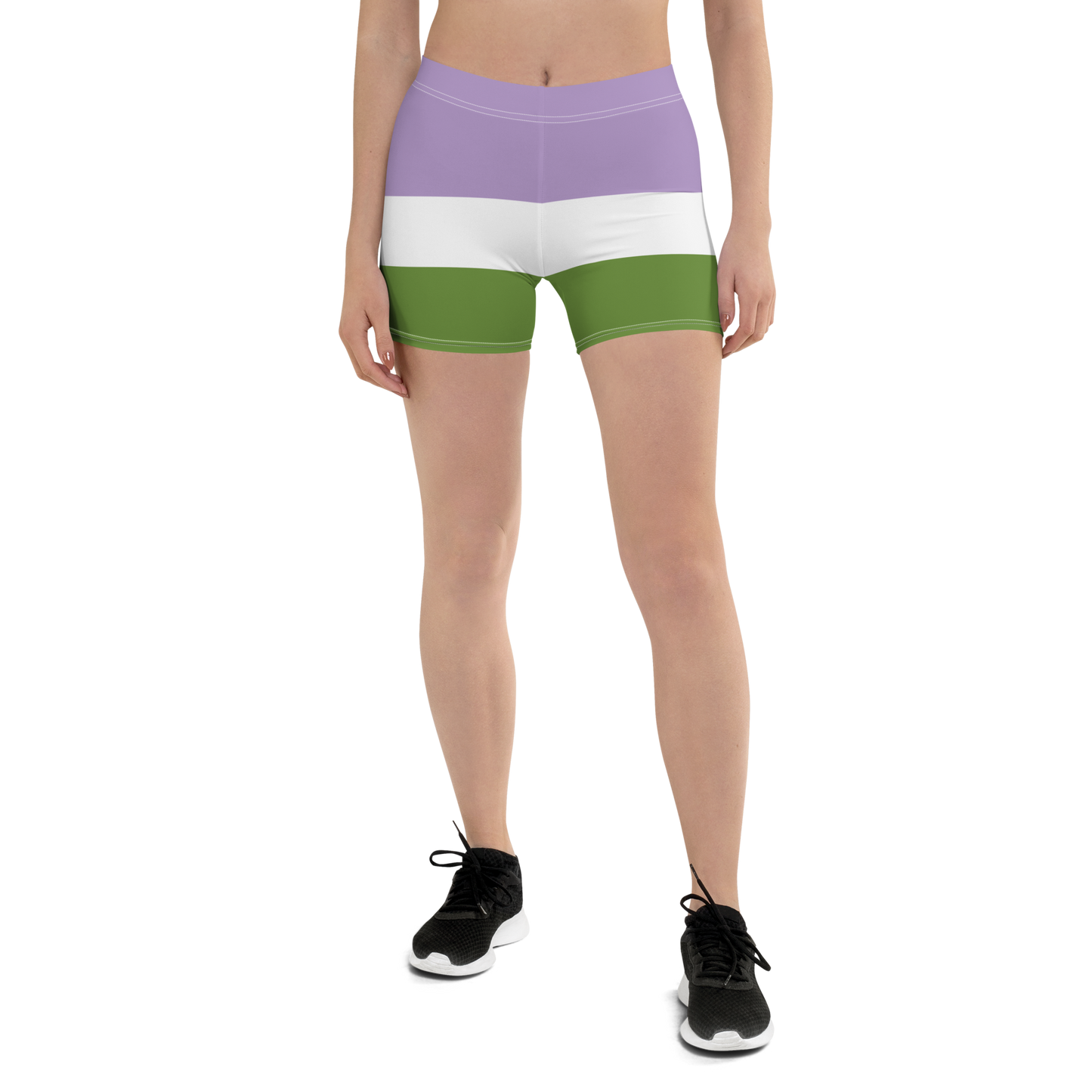 Genderqueer Pride Flag Shorts