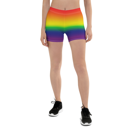 Rainbow Pride Gradient Shorts