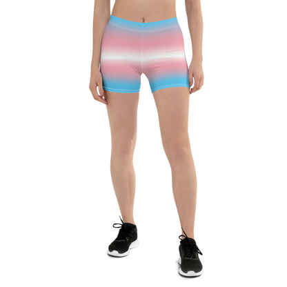 Trans Pride Gradient Shorts