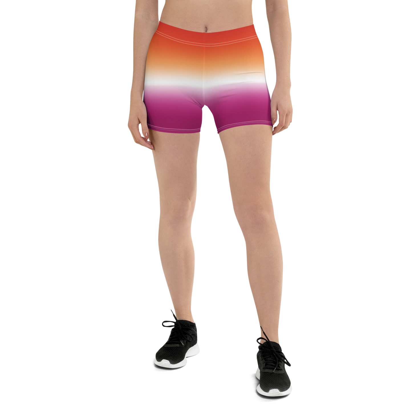 Lesbian Pride Gradient Shorts