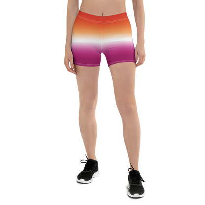 Lesbian Pride Gradient Shorts