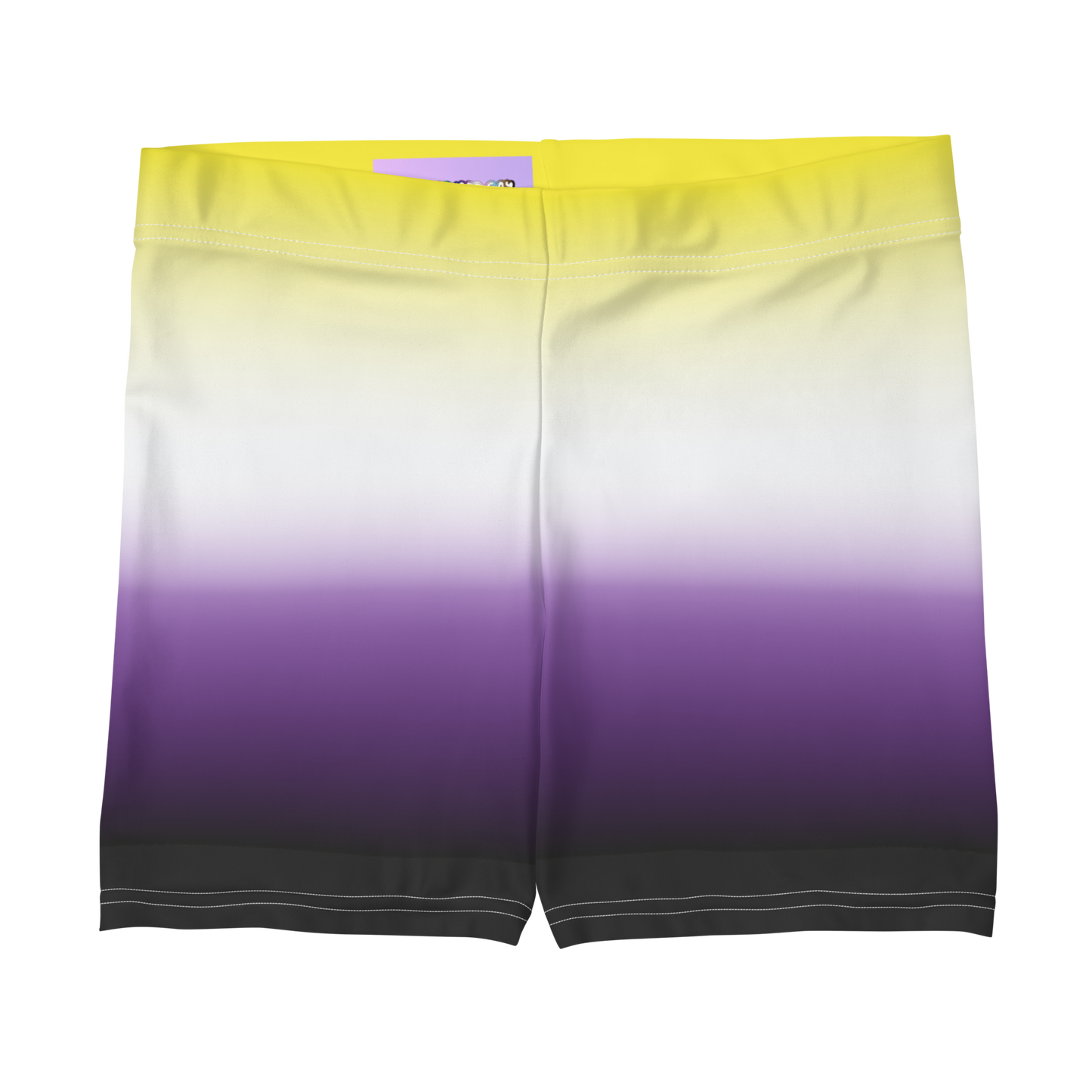 Enby Pride Gradient Shorts