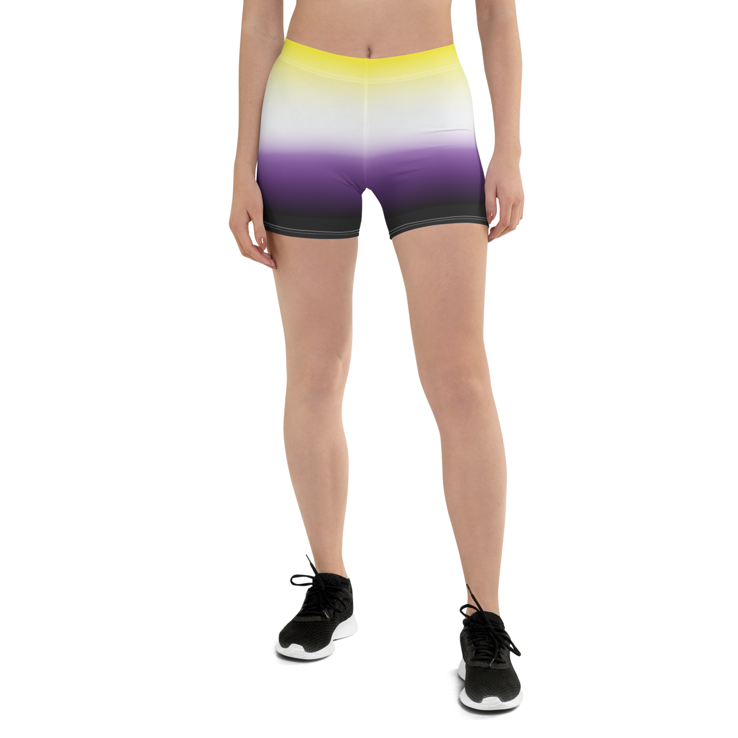 Enby Pride Gradient Shorts