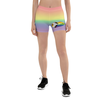 Progress Pride Biting Lips Shorts