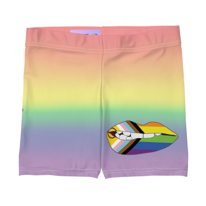 Progress Pride Biting Lips Shorts