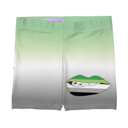 Aro Pride Biting Lips Shorts