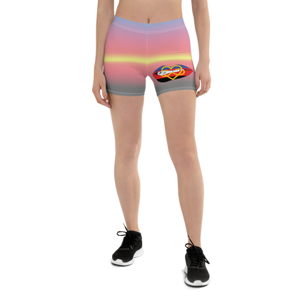 Poly Pride Biting Lips Shorts