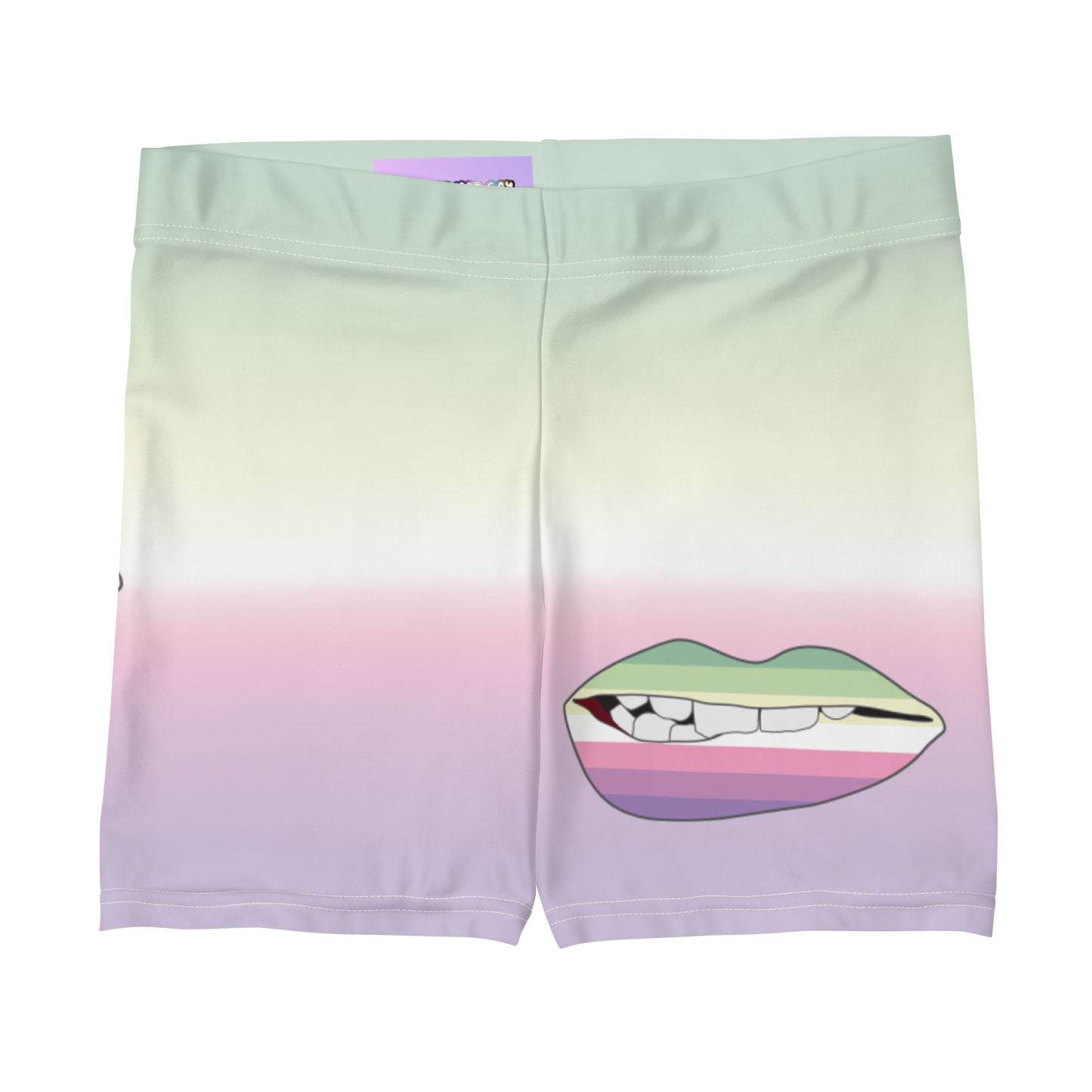 Genderfae Pride Biting Lips Shorts