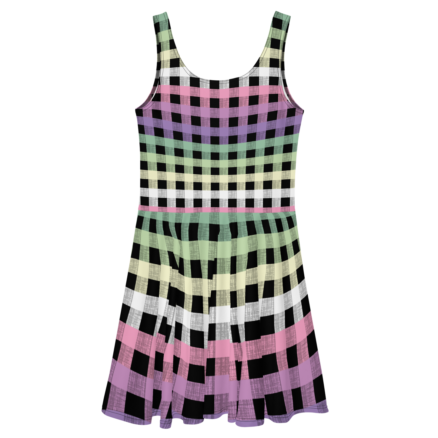 Genderfae Flannel Skater Dress