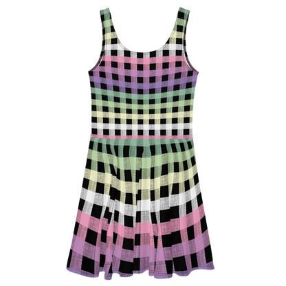 Genderfae Flannel Skater Dress