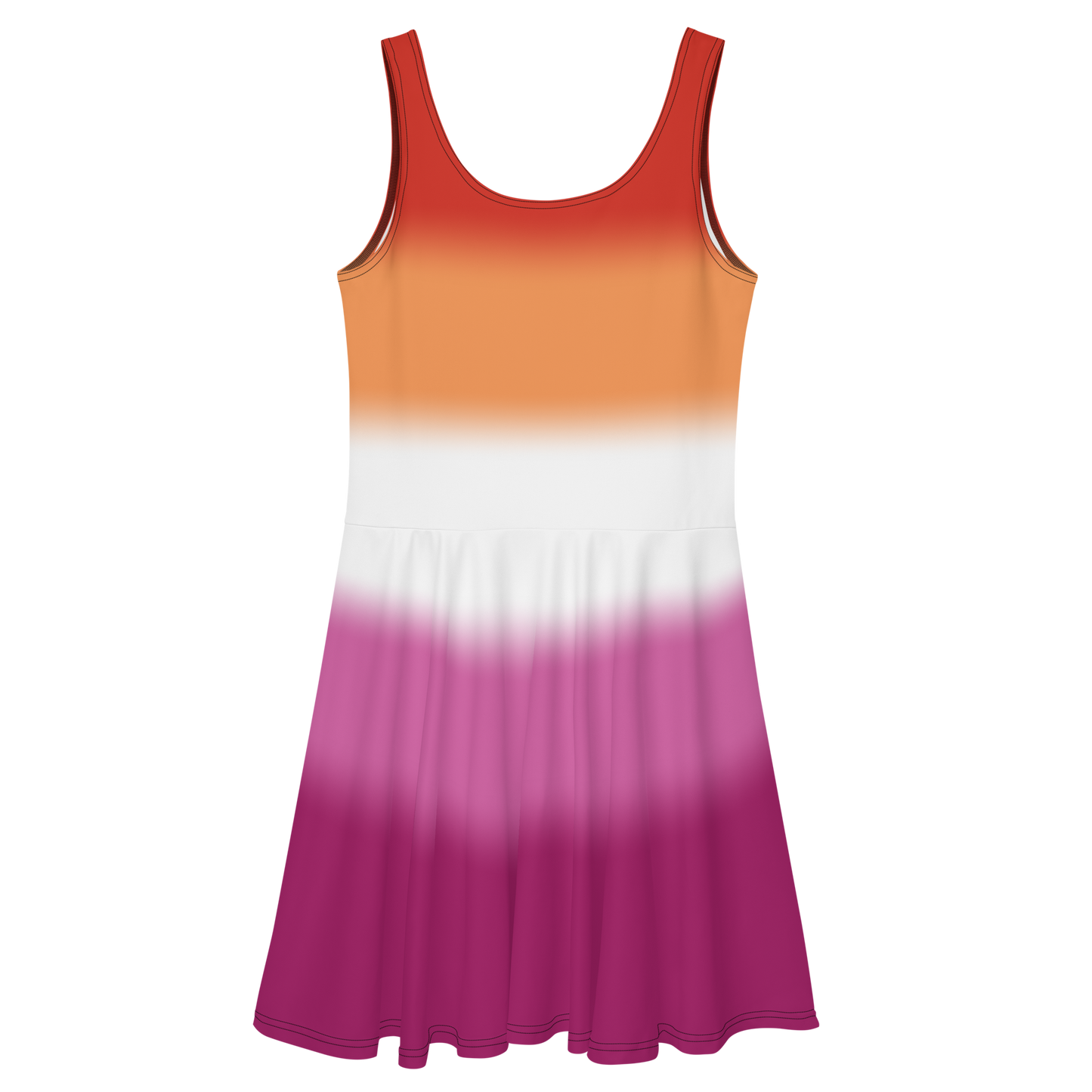 Lesbian Pride Gradient Skater Dress