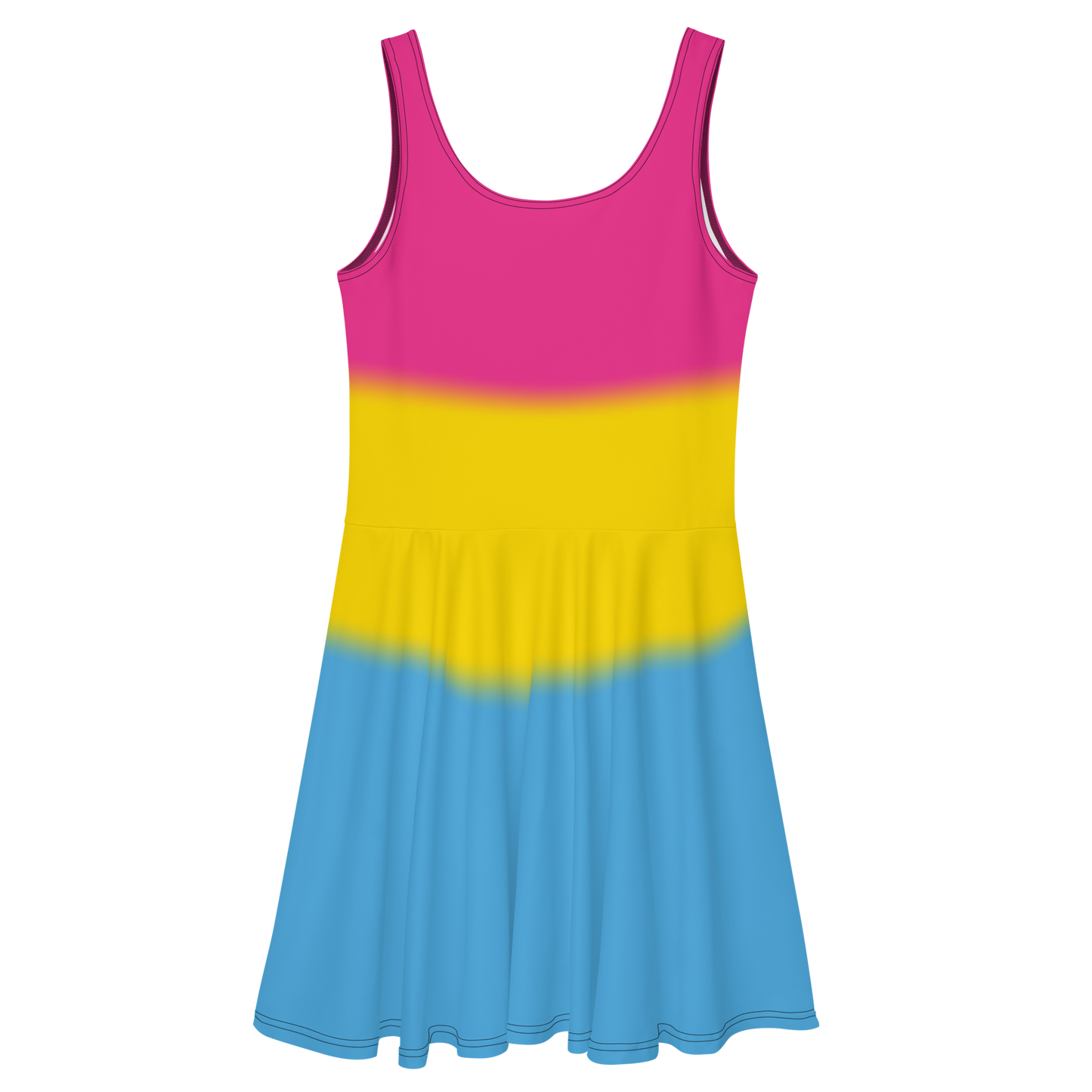 Pan Pride Gradient Skater Dress