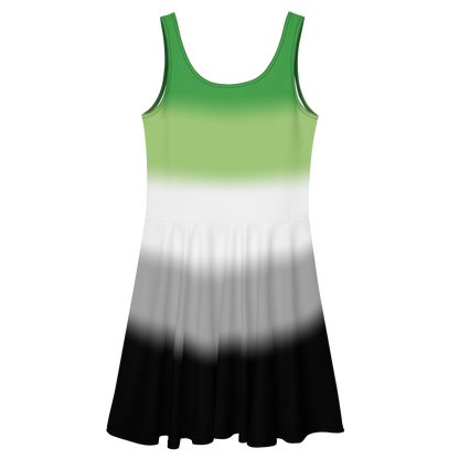 Aro Pride Gradient Skater Dress