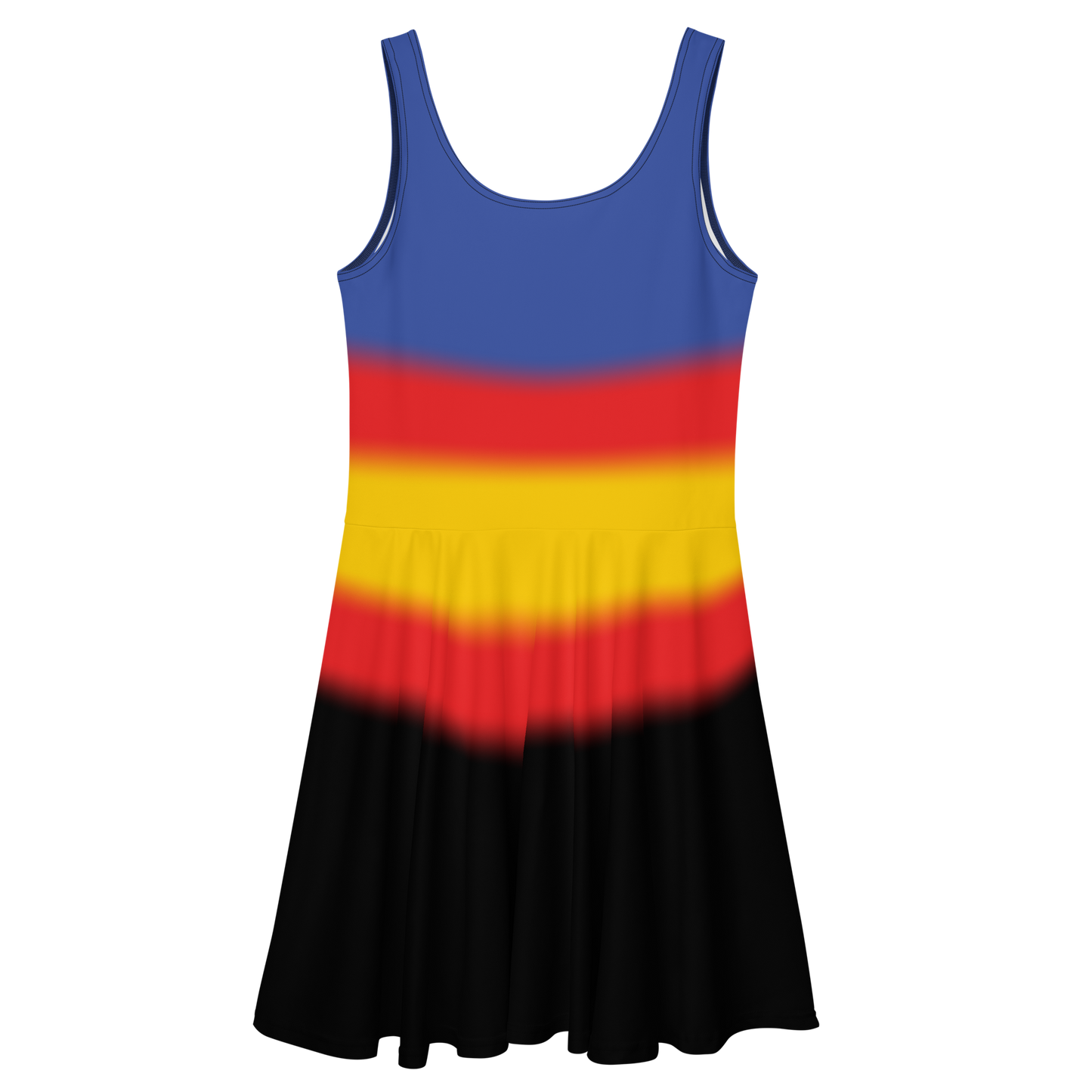 Poly Pride Gradient Skater Dress