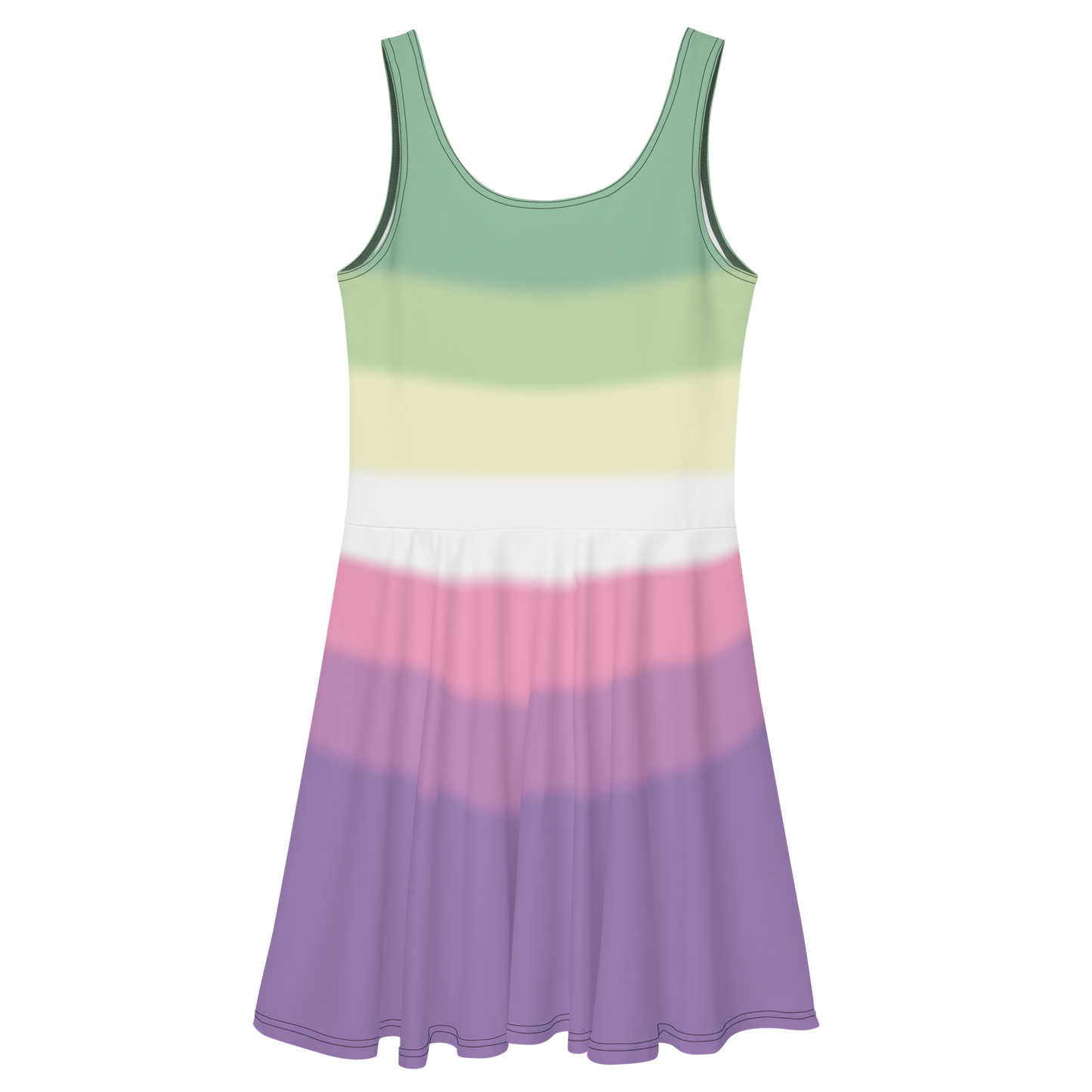 Genderfae Pride Gradient Skater Dress