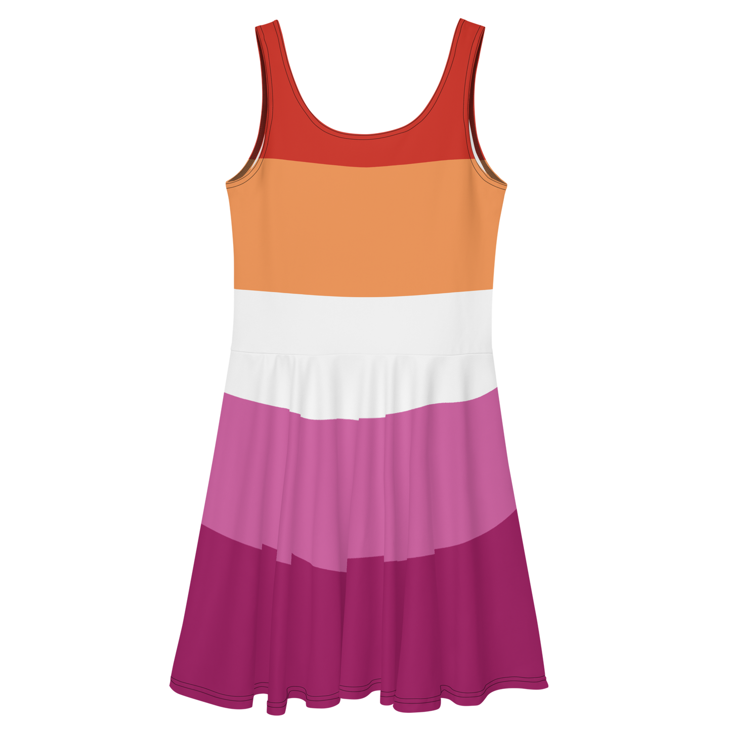 Lesbian Pride Flag Skater Dress