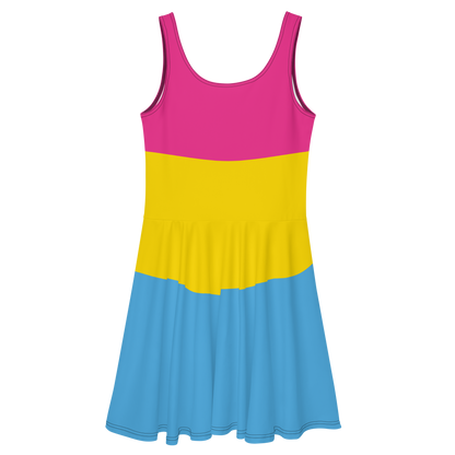 Pan Pride Flag Skater Dress