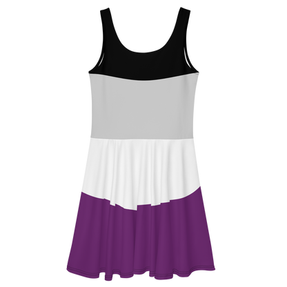 Ace Pride Flag Skater Dress