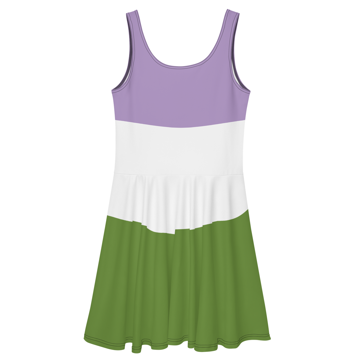 Genderqueer Pride Flag Skater Dress