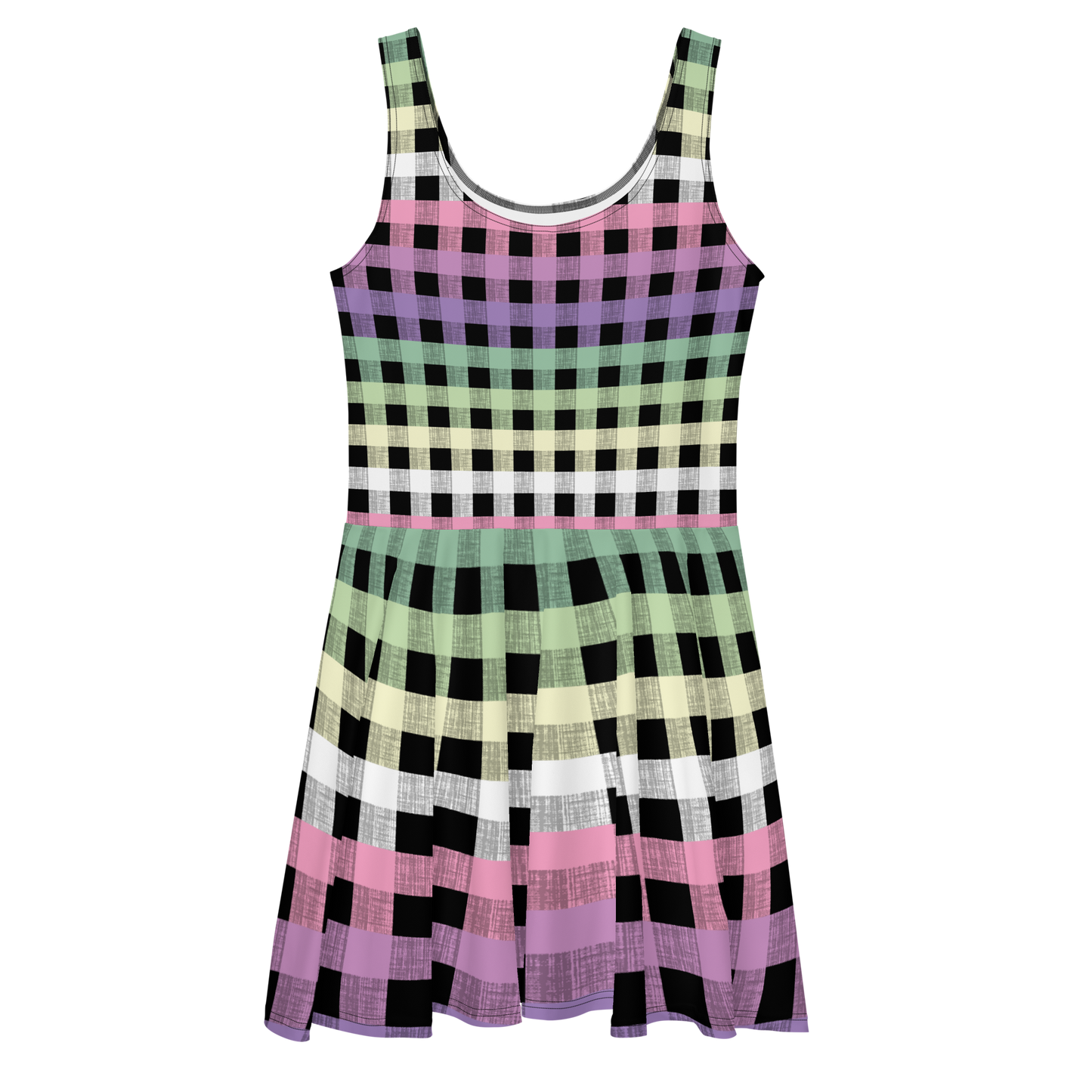 Genderfae Flannel Skater Dress