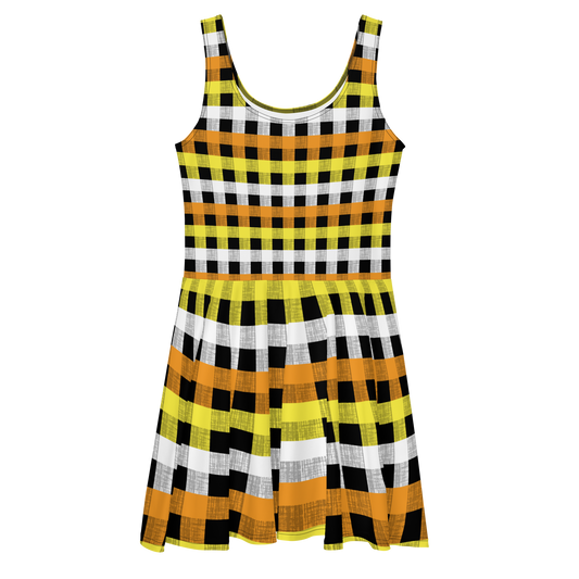 Maverique Flannel Skater Dress