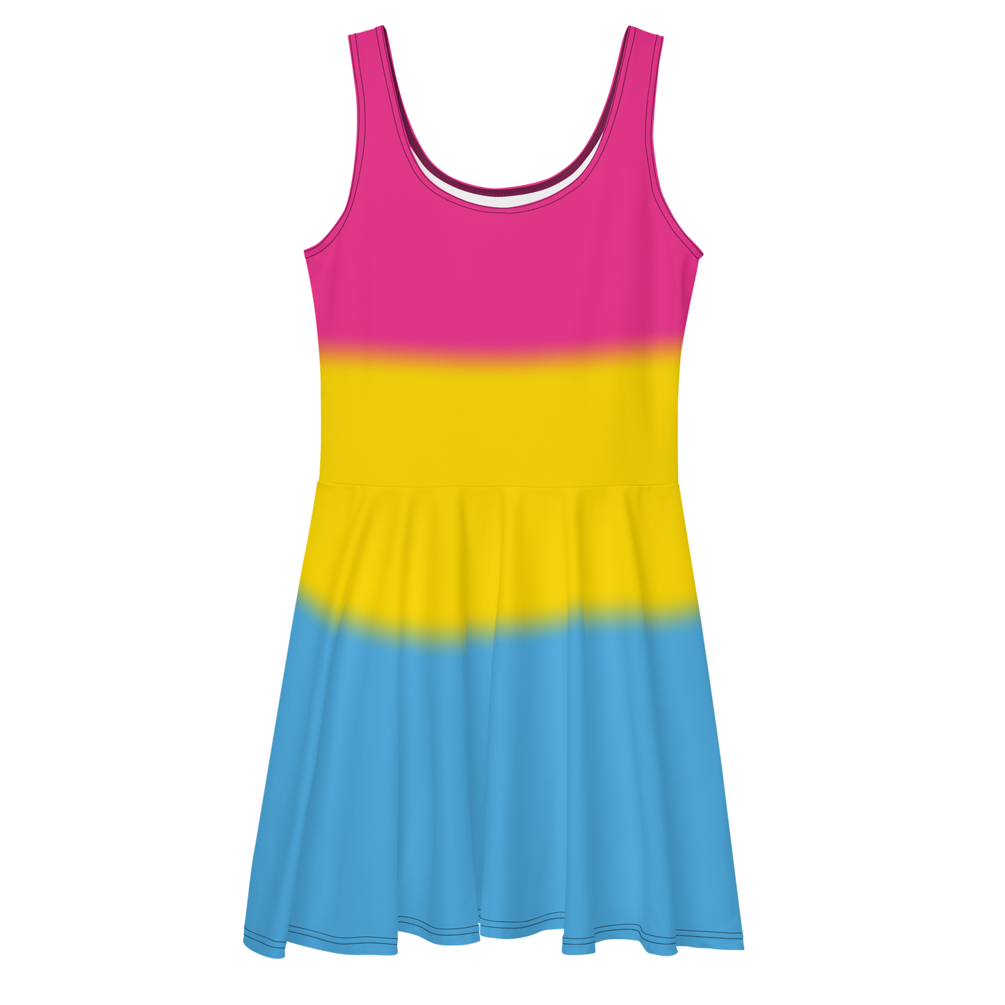 Pan Pride Gradient Skater Dress