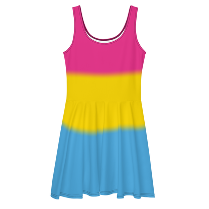 Pan Pride Gradient Skater Dress