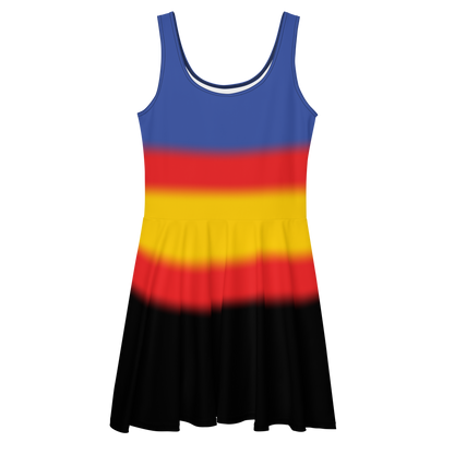 Poly Pride Gradient Skater Dress